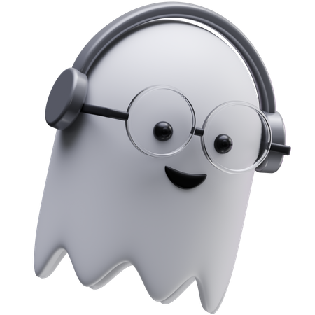 Cool Ghost  3D Icon