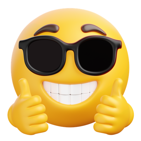 Cool Guy  3D Icon