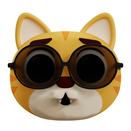 Genial lindo gato  3D Icon