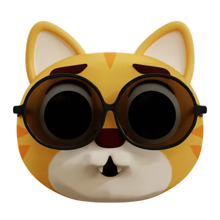 Genial lindo gato  3D Icon