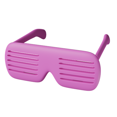 Lunettes de soleil cool  3D Icon