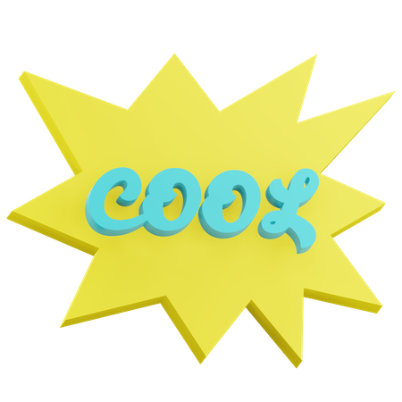 Cool Sticker  3D Icon