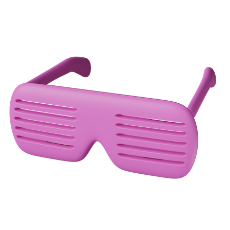 Cool sunglass  3D Icon