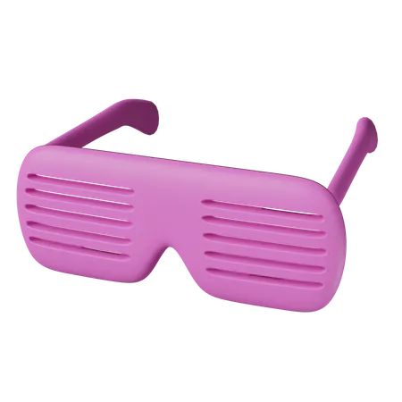 Cool sunglass  3D Icon