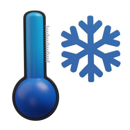 Cool Temperature  3D Icon