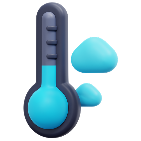 Cool Weather 3D Icon