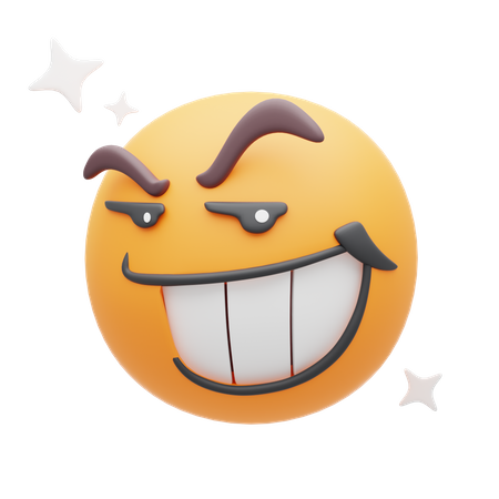 Cooles Emoji  3D Icon