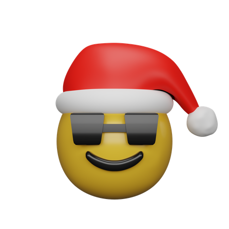 Cooles Gesicht-Emoji  3D Emoji