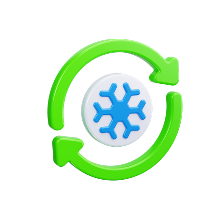 Cooling  3D Icon
