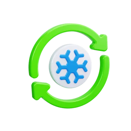 Cooling  3D Icon