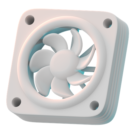 冷却ファン  3D Icon