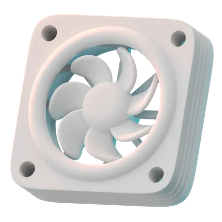 冷却ファン  3D Icon