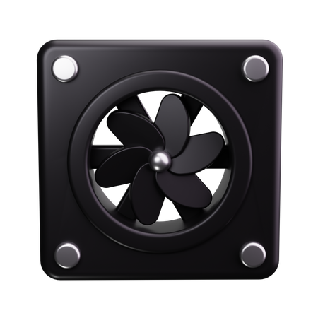 Cooling Fan  3D Icon