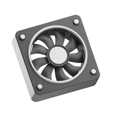 Cooling Fan  3D Icon