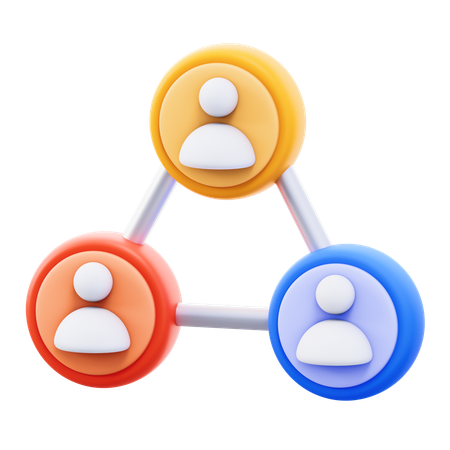 Cooperation  3D Icon