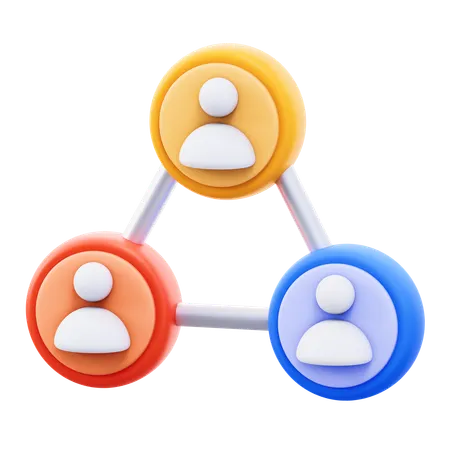 Cooperation  3D Icon