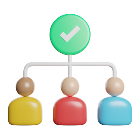 Cooperation  3D Icon