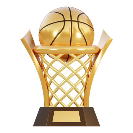 Copa de baloncesto  3D Icon