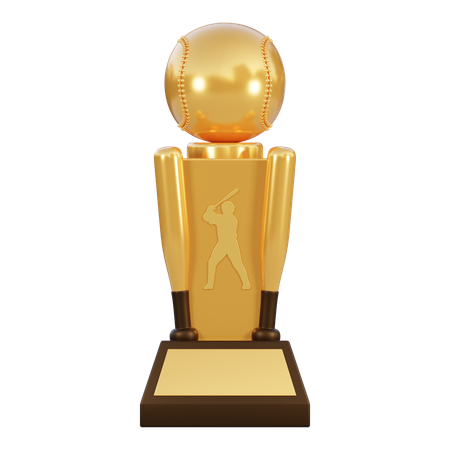 Copa de beisebol  3D Icon