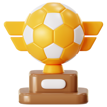 Copa de futbol  3D Icon