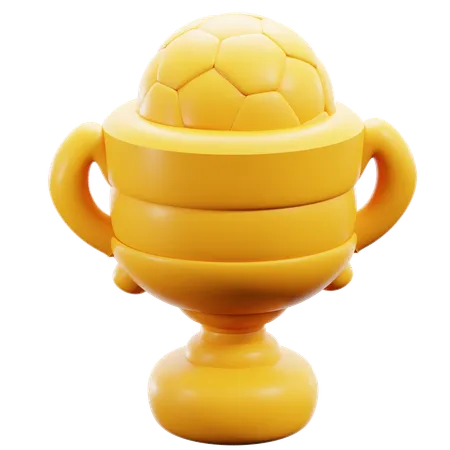 Copa de futebol  3D Icon