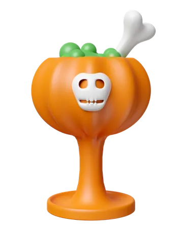 Taza de halloween  3D Icon