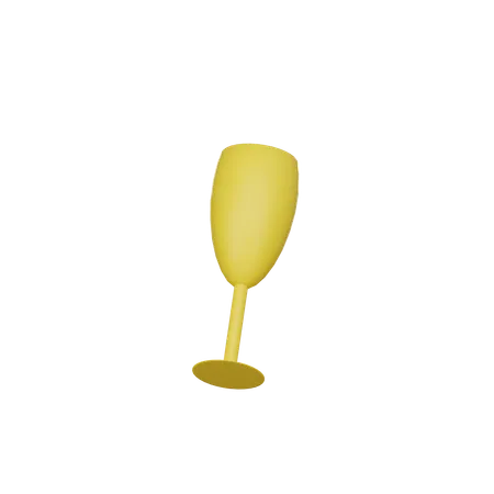 Copa de vino  3D Icon