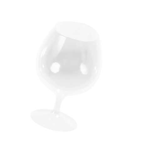 Copa de vino  3D Icon