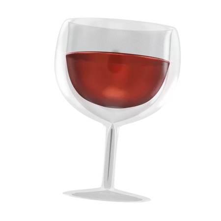 Copa de vino  3D Icon