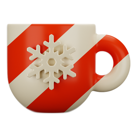 Copa de navidad  3D Icon