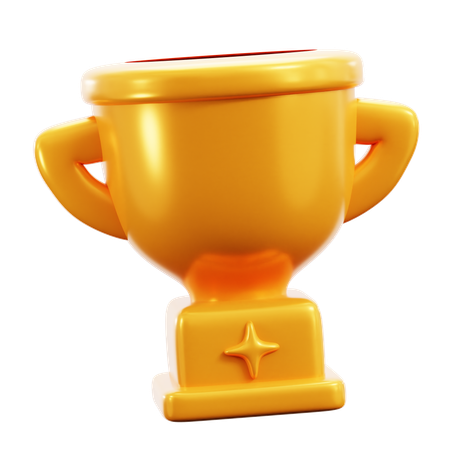 Copa de trofeo  3D Icon