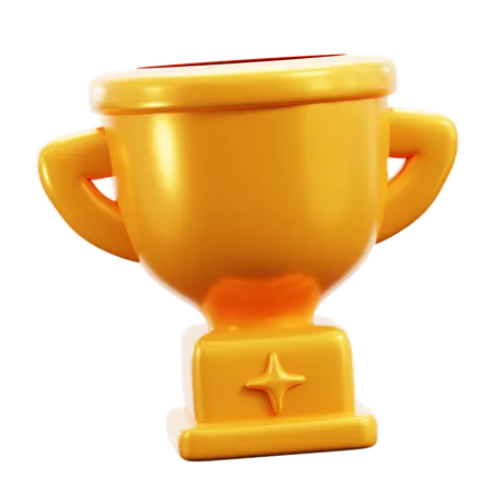 Copa de trofeo  3D Icon