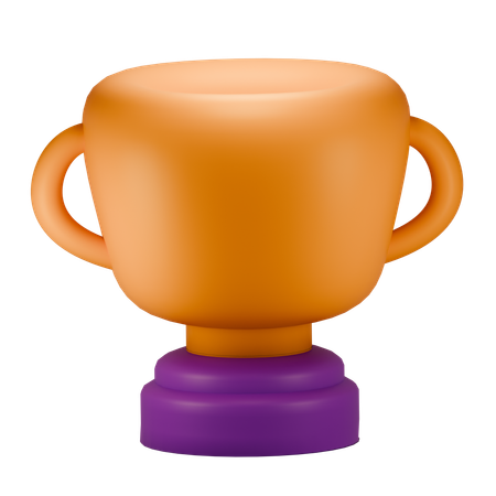 Copa de trofeo  3D Icon