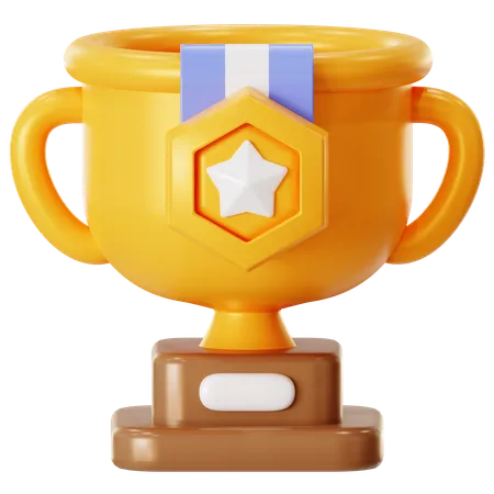 Copa de trofeo  3D Icon