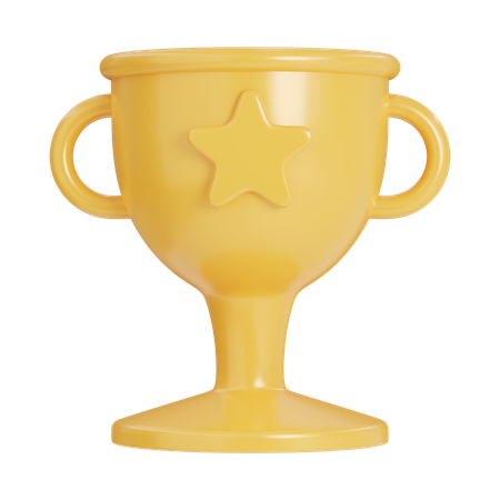 Copa de trofeo  3D Icon