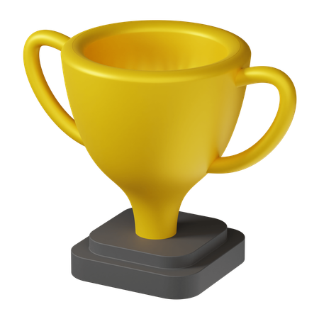 Copa de trofeo  3D Icon