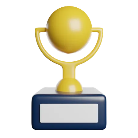 Copa de trofeo  3D Icon