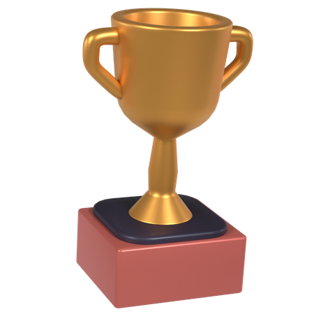 Copa de trofeo  3D Icon