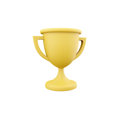 Copa de trofeo  3D Icon