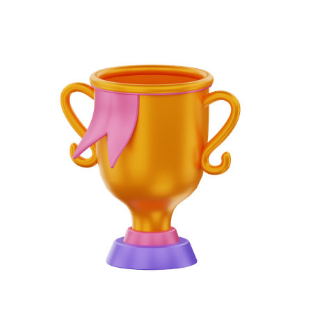 Copa de trofeo  3D Icon