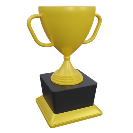 Copa de trofeo  3D Icon