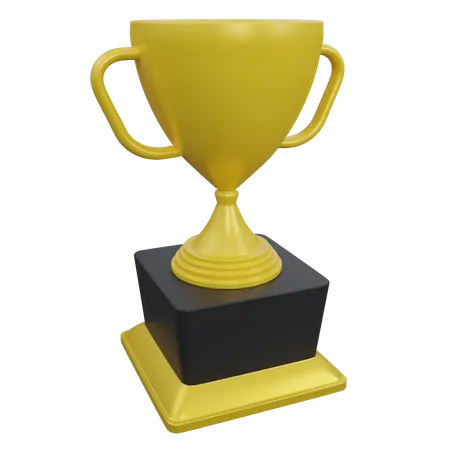 Copa de trofeo  3D Icon