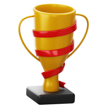 Copa de trofeo  3D Icon