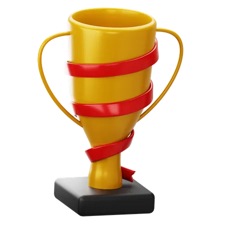 Copa de trofeo  3D Icon