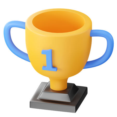 Copa de trofeo  3D Icon