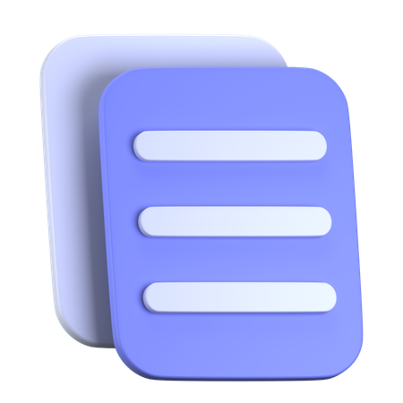 Copiar  3D Icon