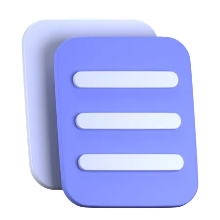 Copiar  3D Icon