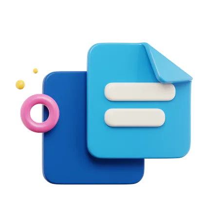 Copiar documentos  3D Icon