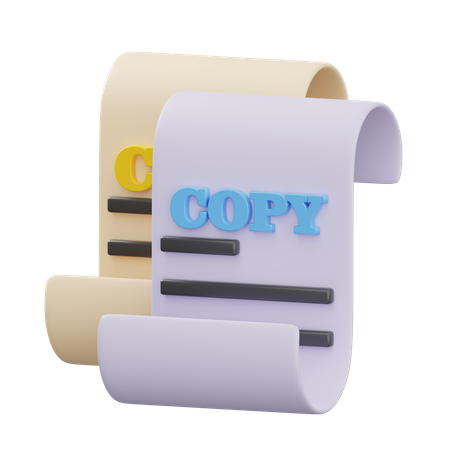 Copie  3D Icon