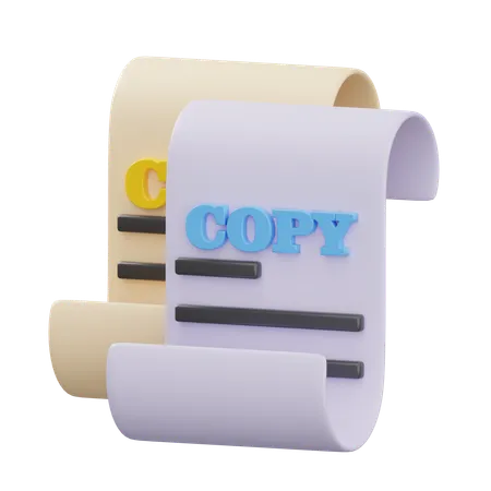 Copie  3D Icon